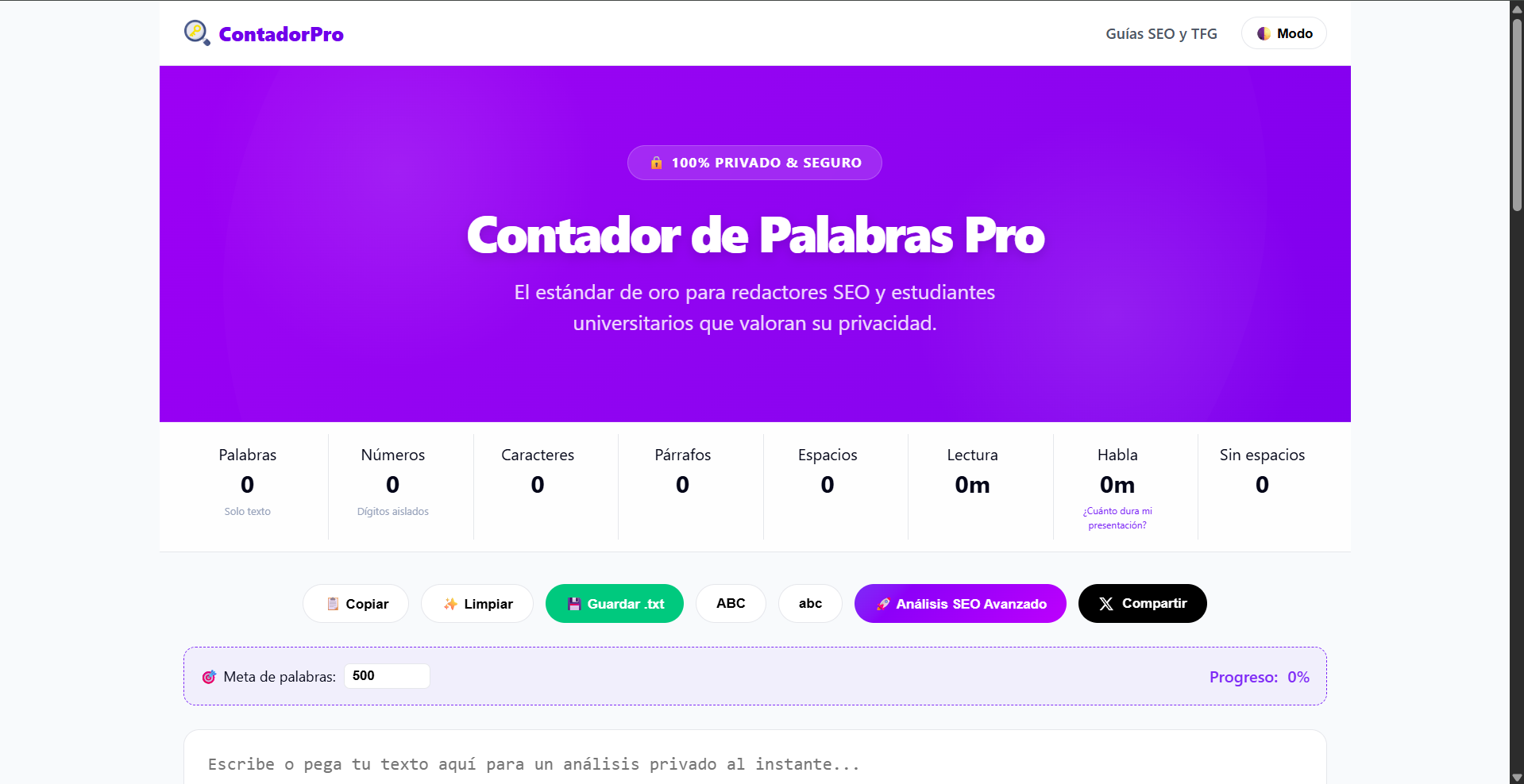 Contador de Palabras Pro gallery image