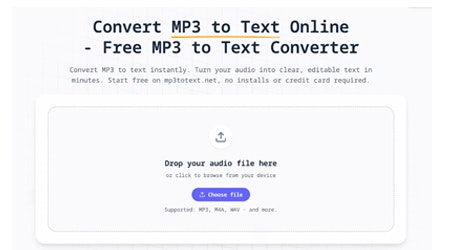 mp3totext.net gallery image