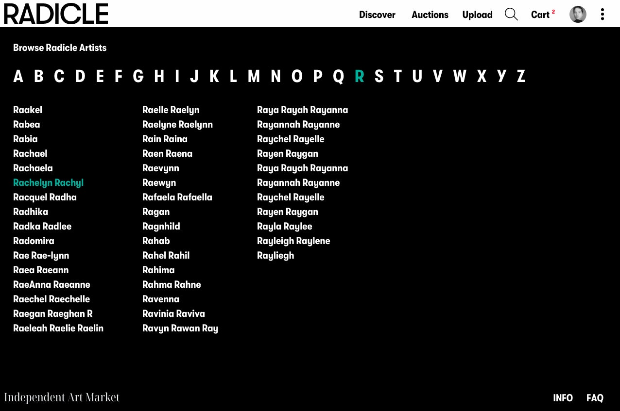 RADICLE gallery image