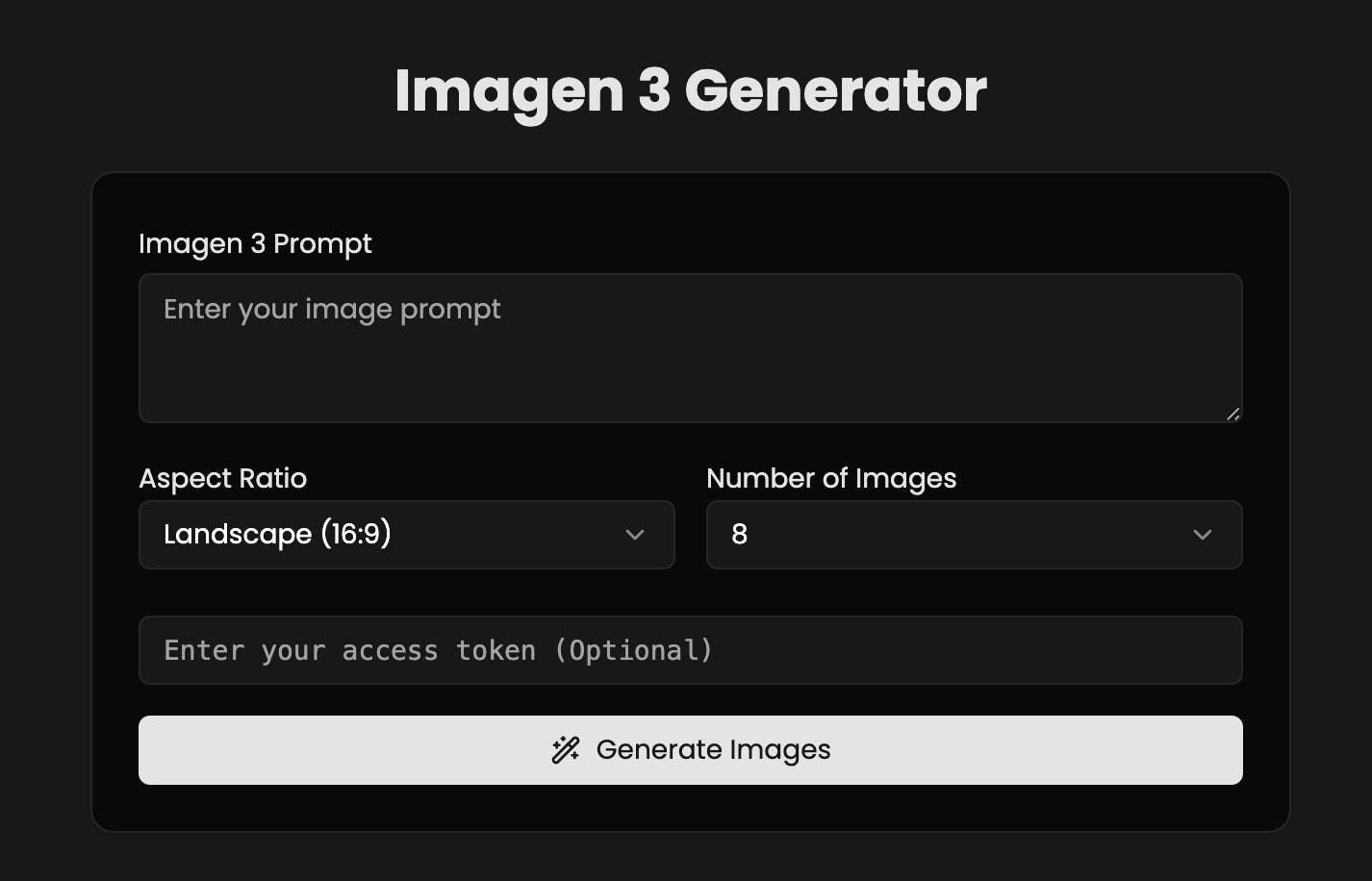 Free Imagen 3 API Generator media 1