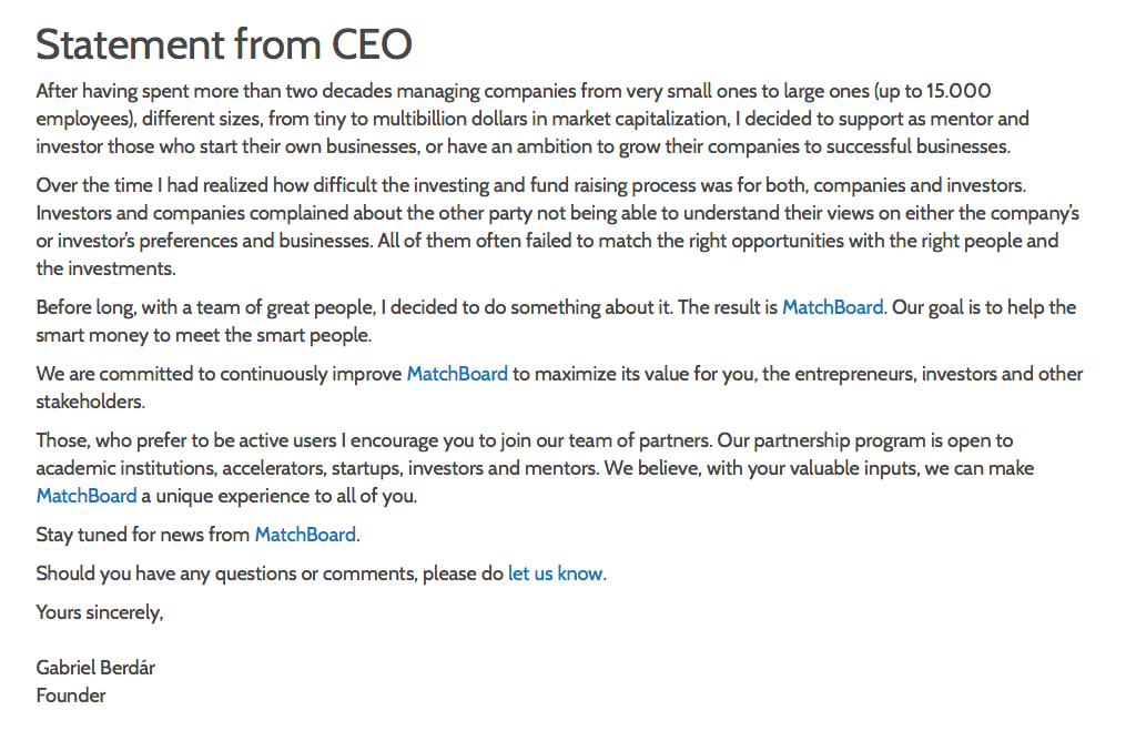 MatchBoard gallery image