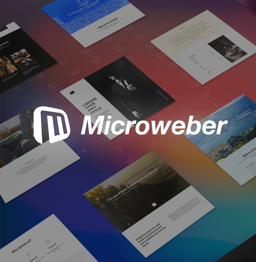 MicroWeber AI網站構建器和CMS - AI網站建設者與在線商店 media 2