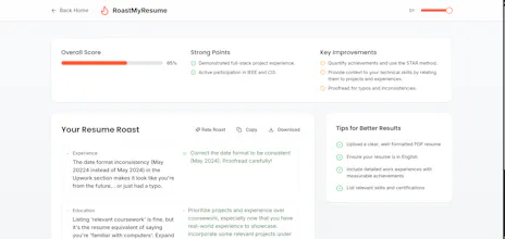 RoastMyResume gallery image