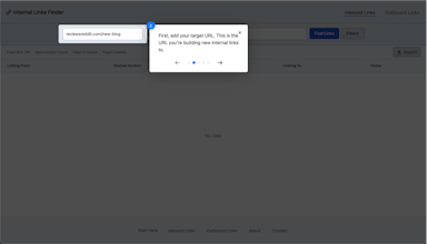 Internal Links Finder gallery image