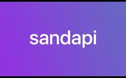 Sand API media 1