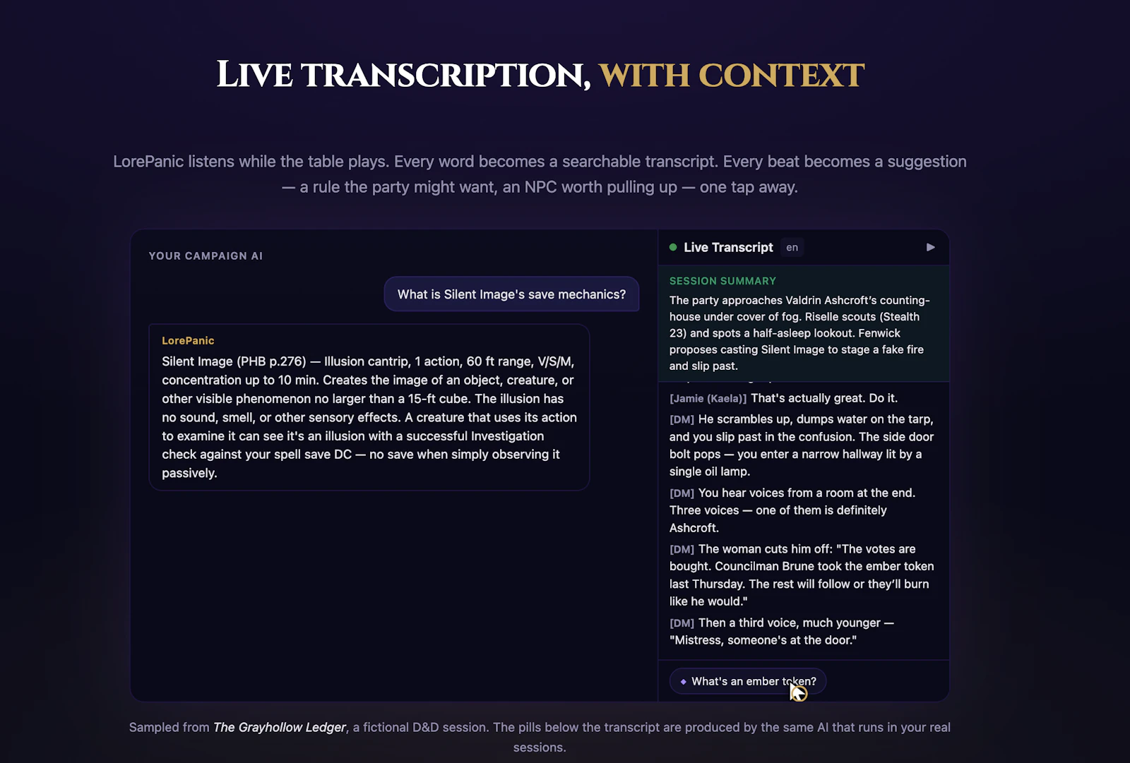 LorePanic screenshot 2