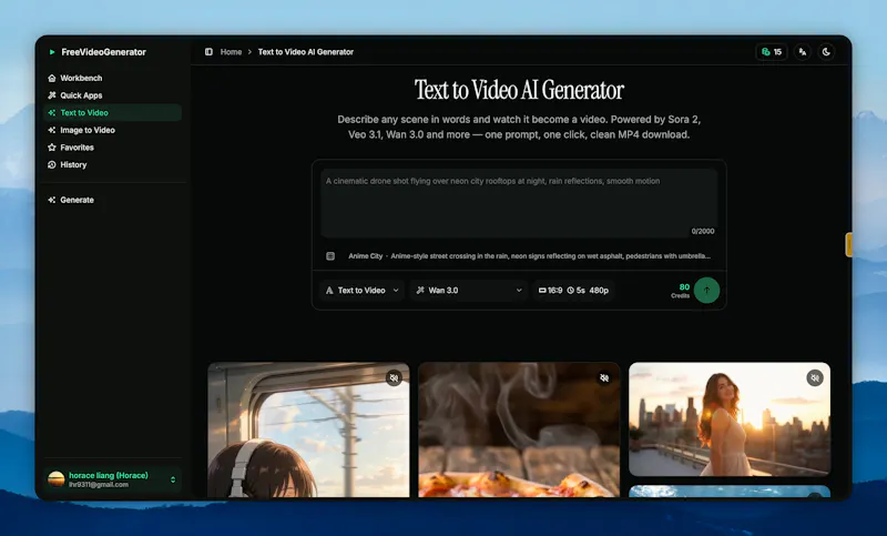 FreeVideoGenerator screenshot 2