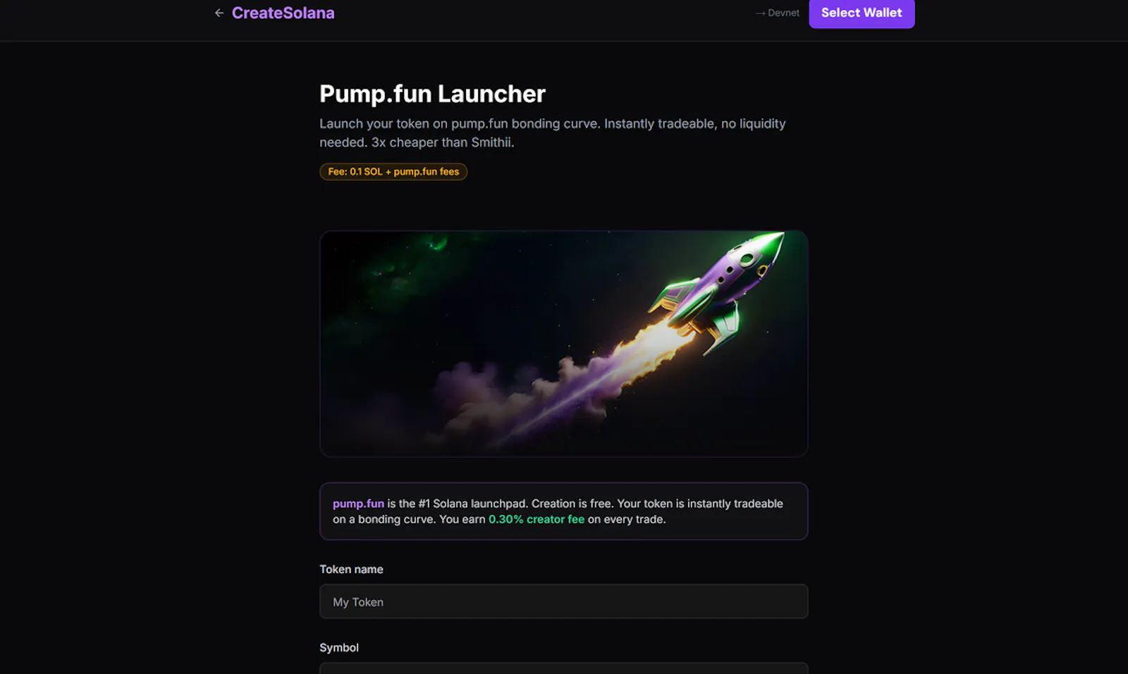 CreateSolana screenshot 3