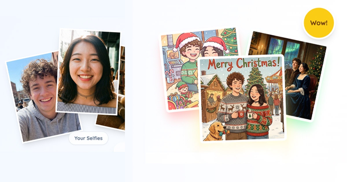 FunHolidayCards - Screenshot 2 showing product features and functionality