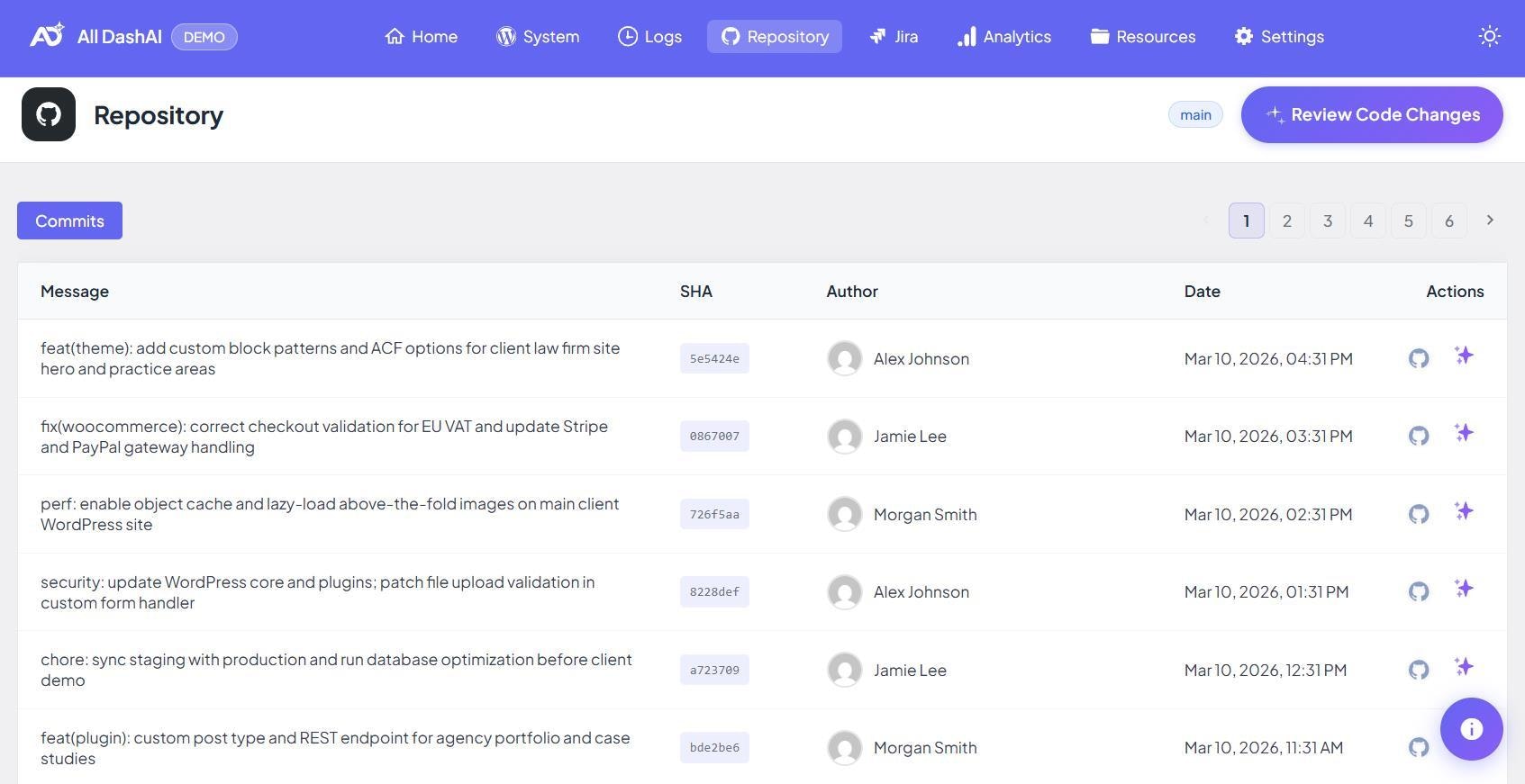 All DashAI WordPress Plugin gallery image