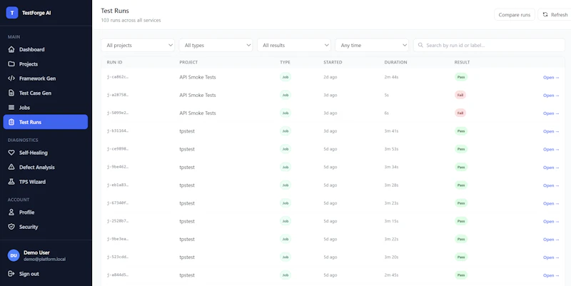 TestForge AI screenshot 5