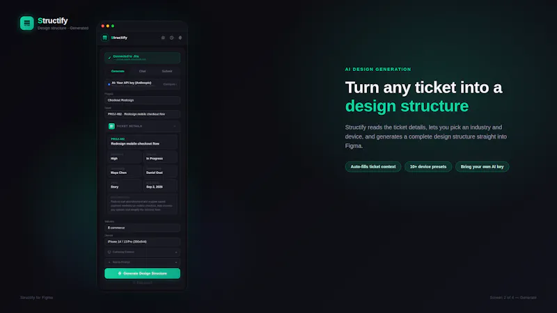 Structify screenshot 3
