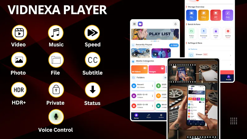Vidnexa-Ultra HD Video Player screenshot 4