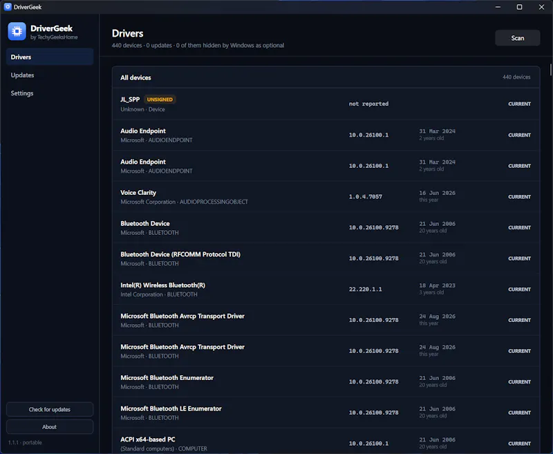 DriverGeek screenshot 4