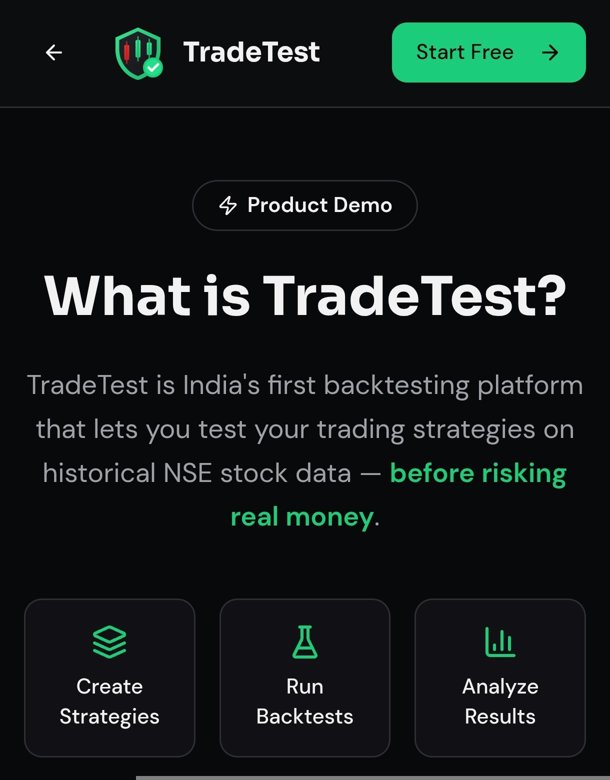 TradeTest gallery image