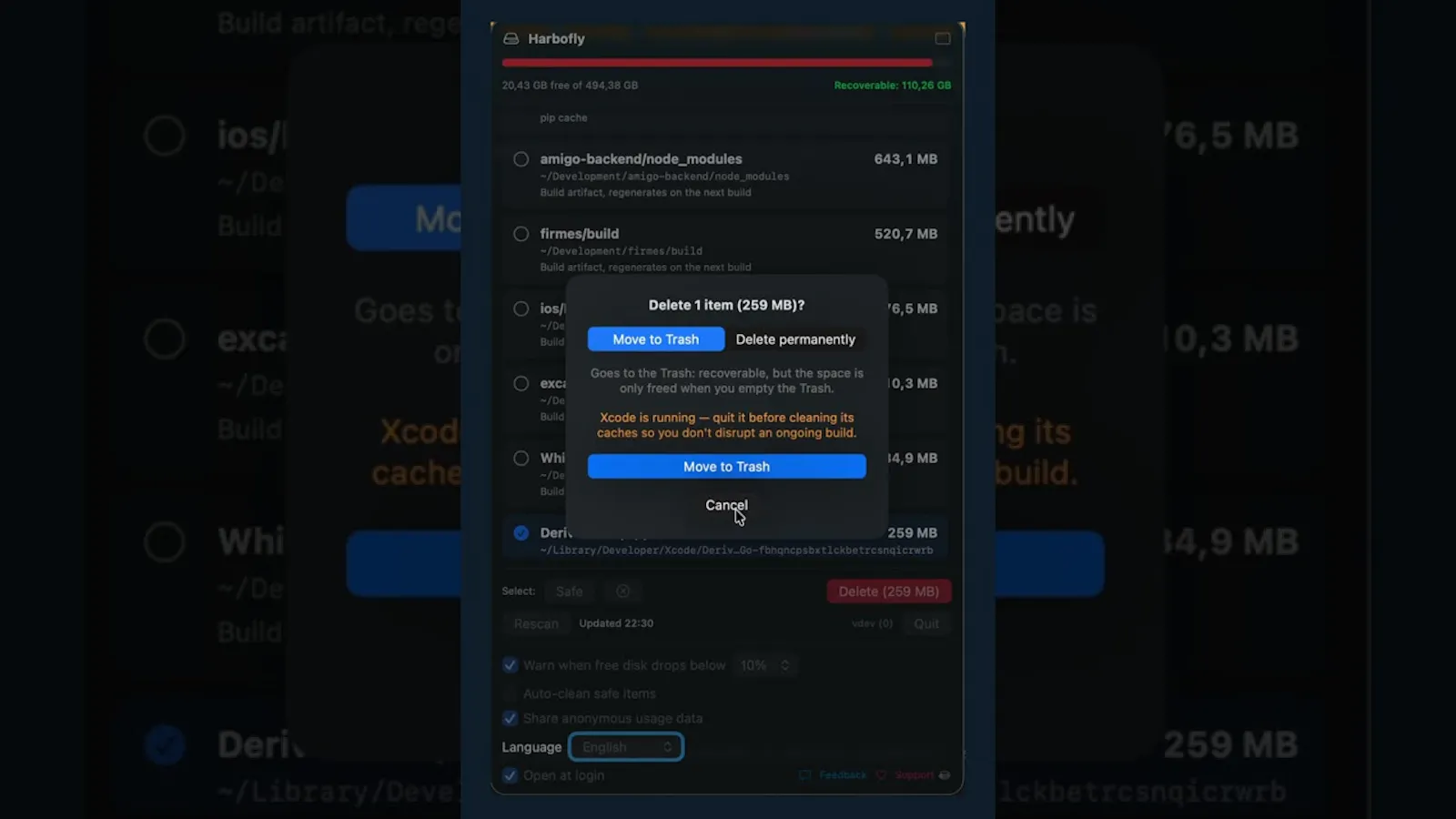 Harbofly screenshot 1 (video preview)