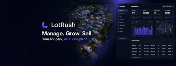 LotRush — RV Park Management Software gallery image