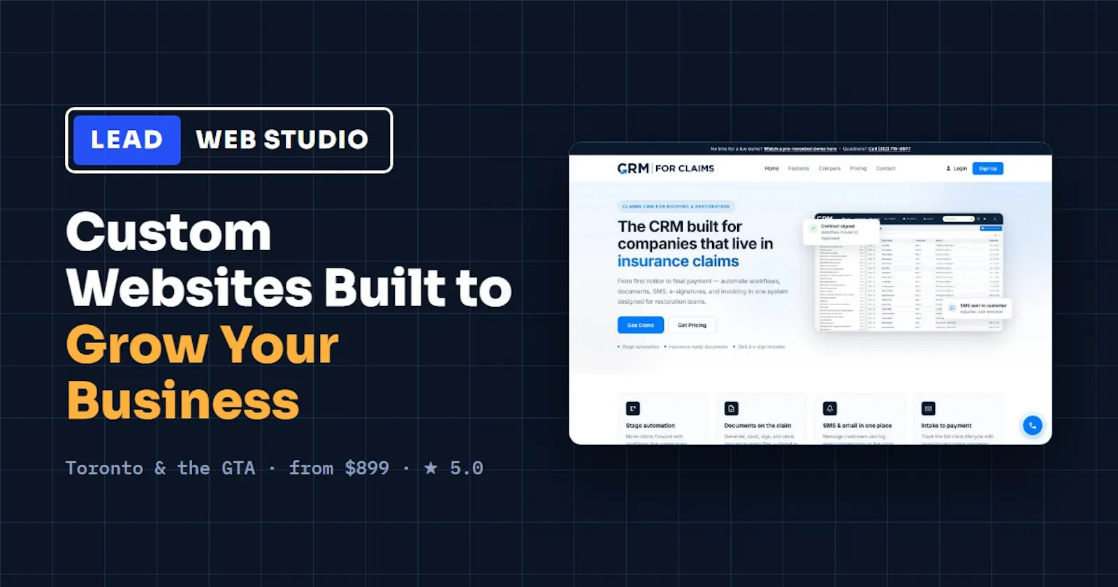 Lead Web Studio screenshot 1