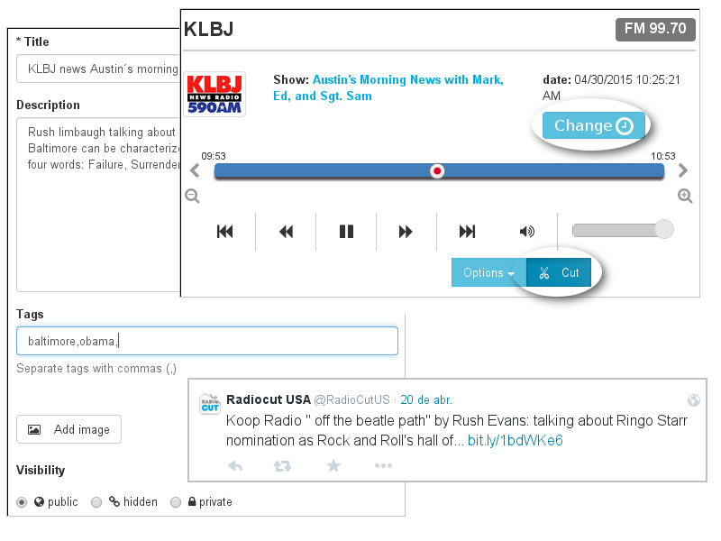 Radiocut gallery image