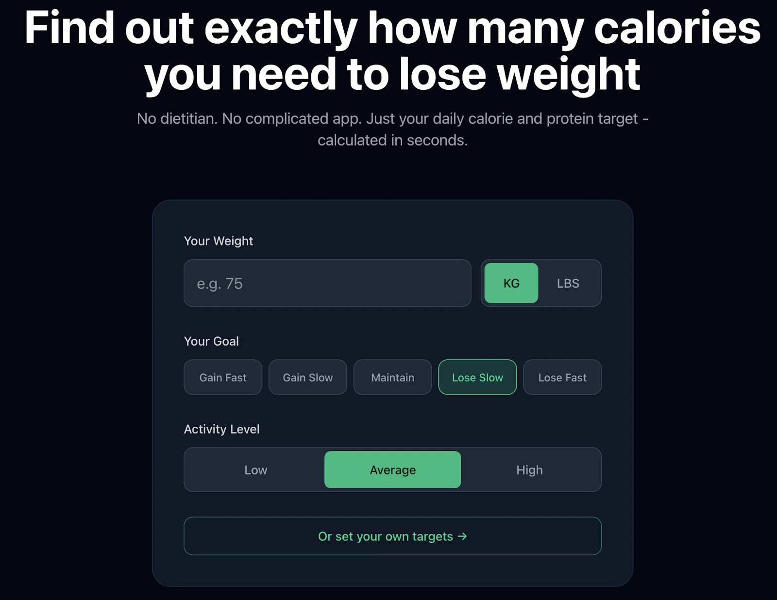 FitLog screenshot 1