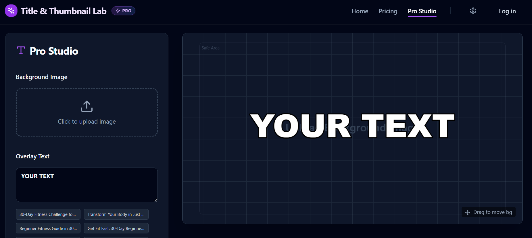 Title & Thumbnail Lab gallery image