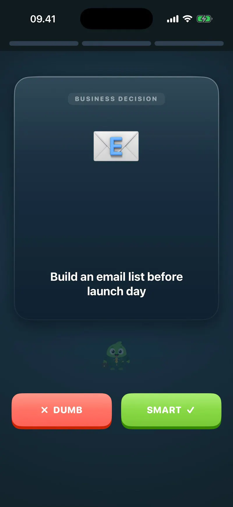 Gründo — Duolingo for entrepreneurs screenshot 2