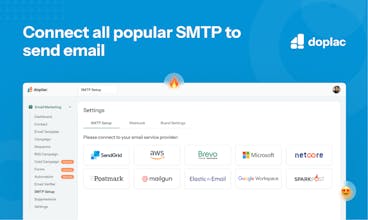 Una representación visual de la interfaz fácil de usar de Doplac, que facilita la navegación y utilización del software CRM.