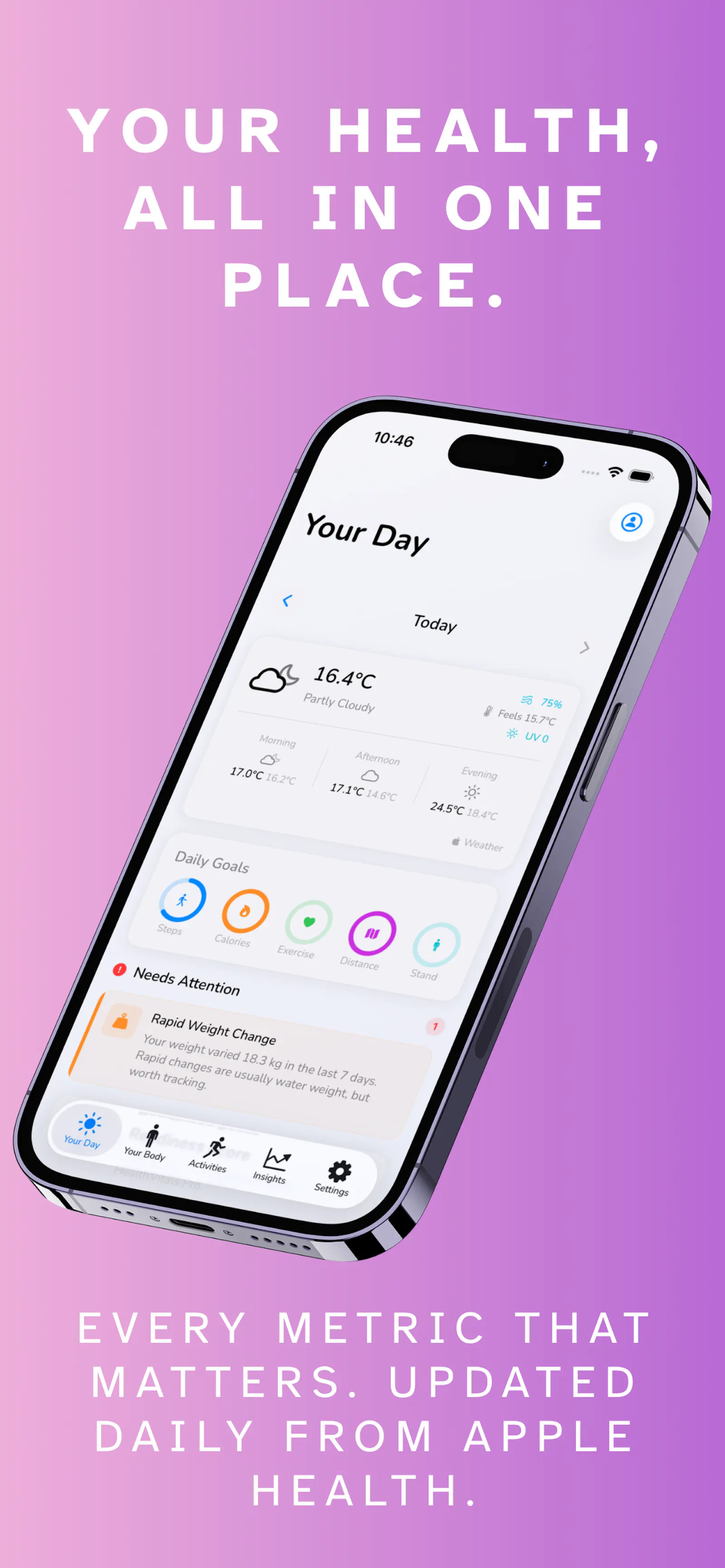 HealthVItals Pro screenshot 1