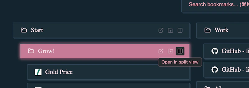 newtab01: Bookmark-driven chrome newtab screenshot 6