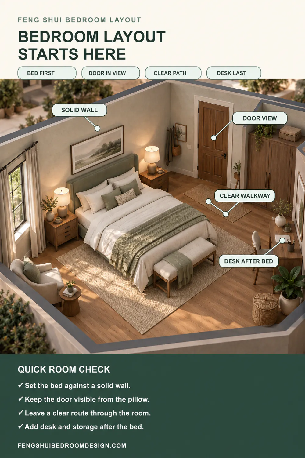feng shui bedroom gallery image