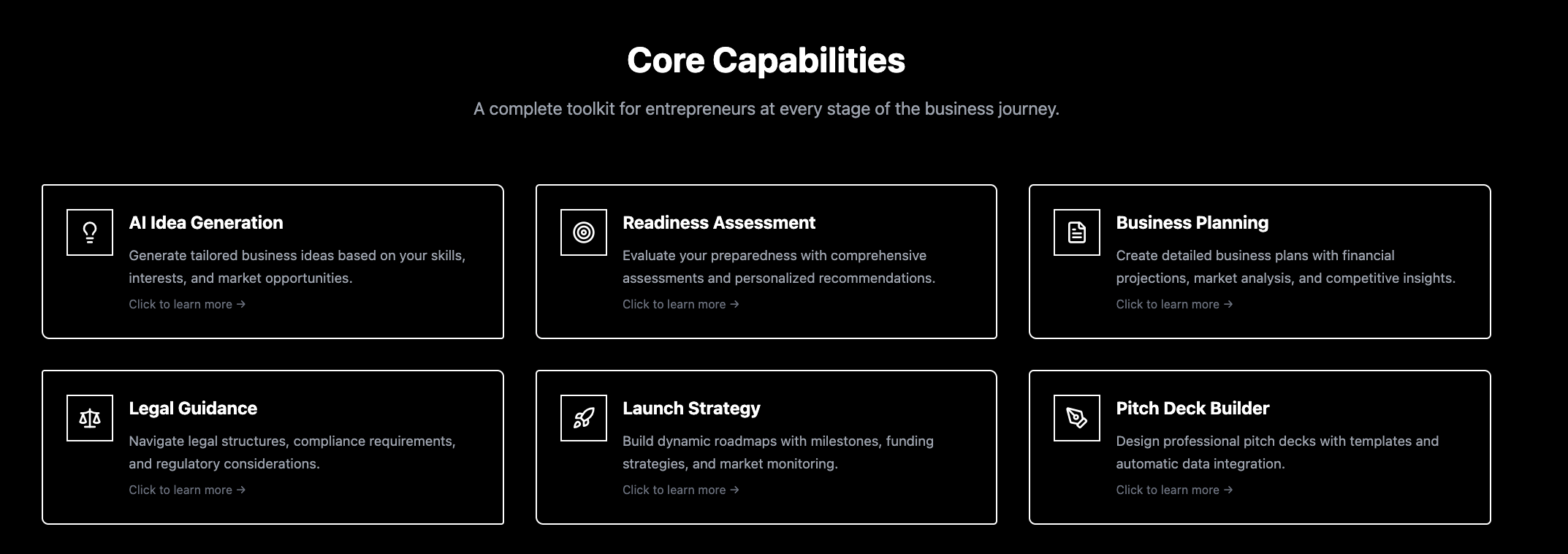 The future of Business launch gallery image