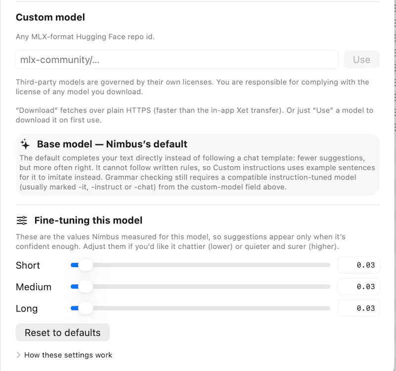 Nimbus screenshot 4