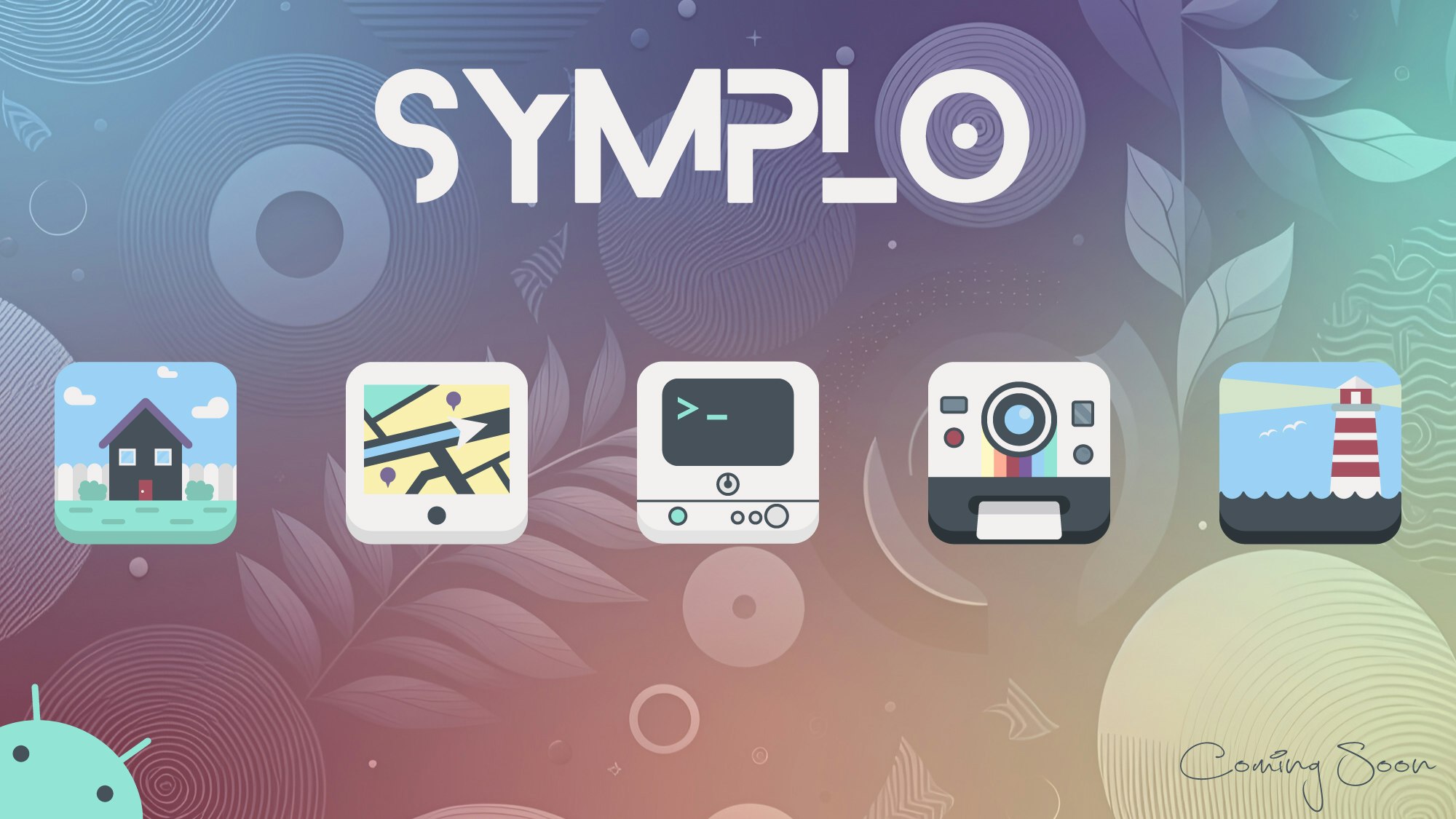 Symplo simgeleri - Yumuşak renkler ve düz tasarımlı güzel eşsiz sanat eserleri medya 5