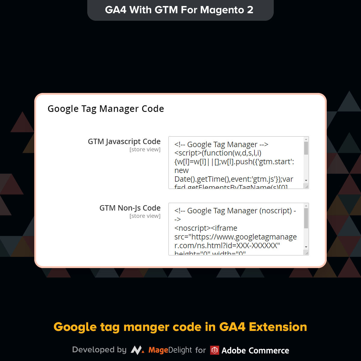 Magento 2 Google Analytics 4 Extension - Google Analytics 4 (GA4) utilizzando l'estensione GTM per Magento 2 media 1