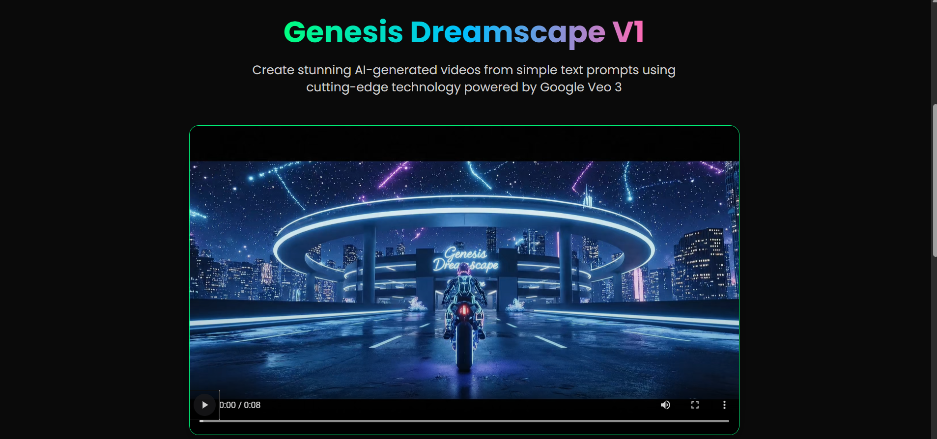 Média Genesis Dreamscapes AI - Genesis AI Dreamscape: Unleash audacieux et la création de contenu rapide 3