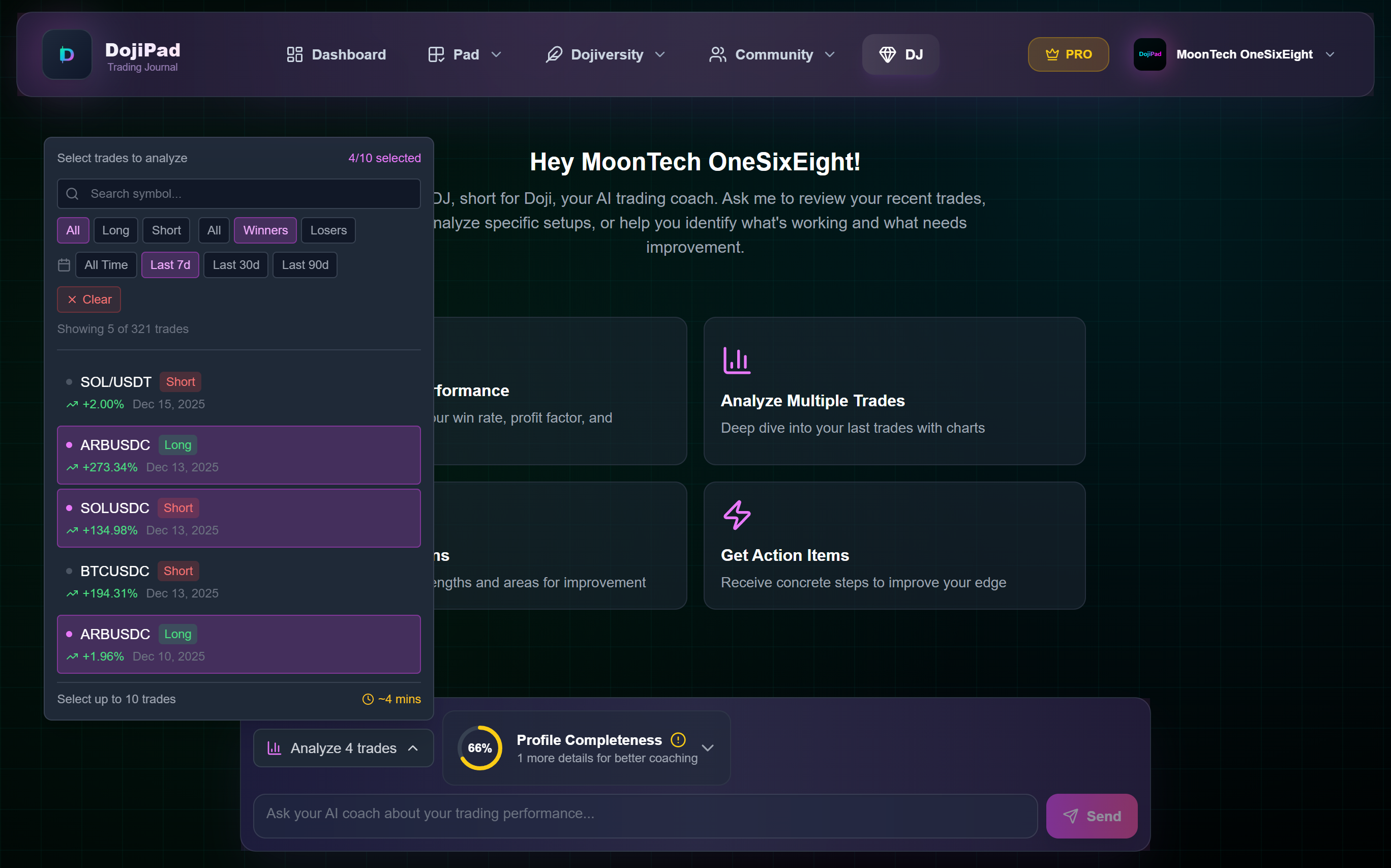 Dojipad - Screenshot 2 showing product features and functionality
