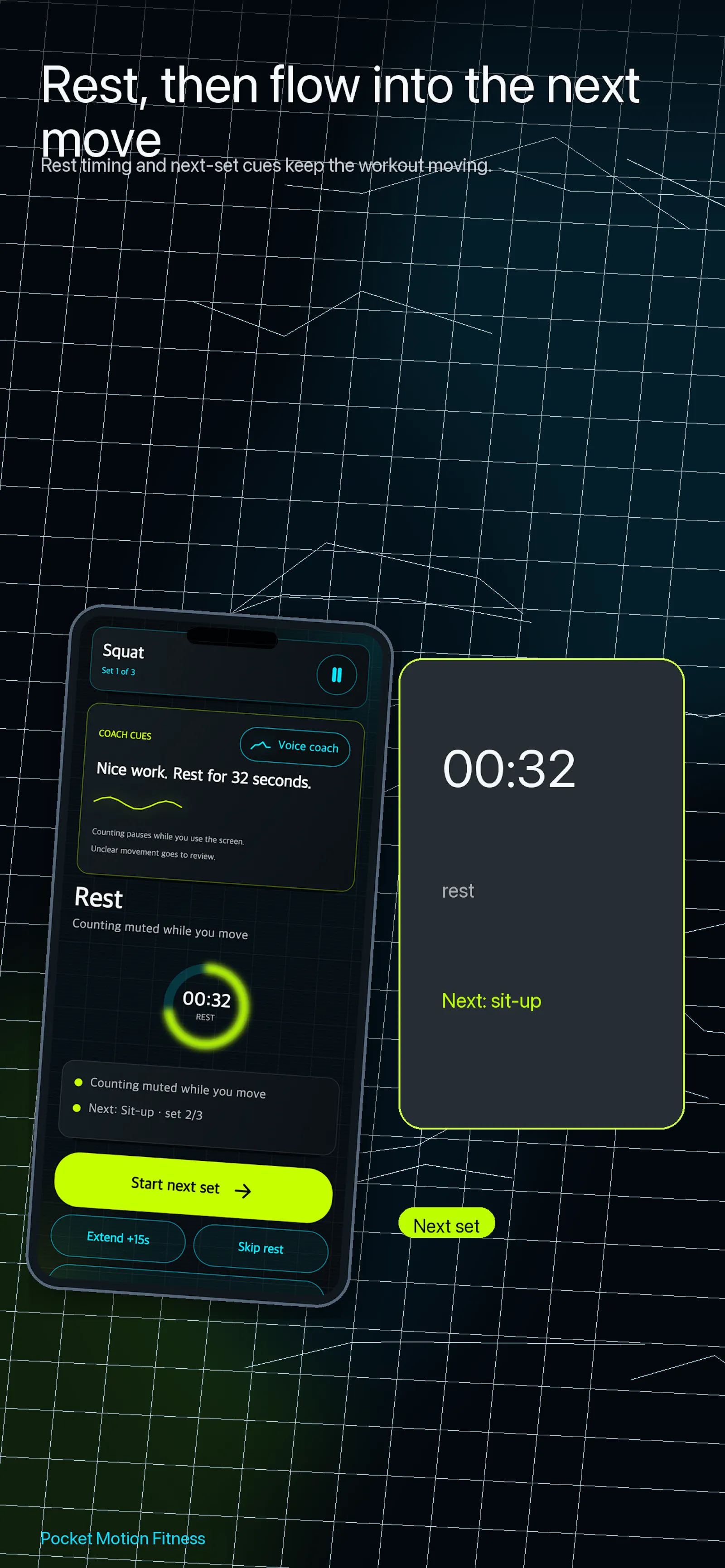 Pocket Motion Fitness screenshot 8