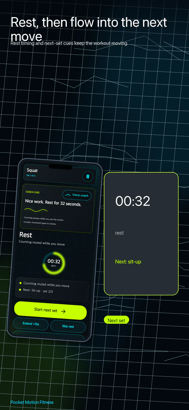 Pocket Motion Fitness screenshot 8