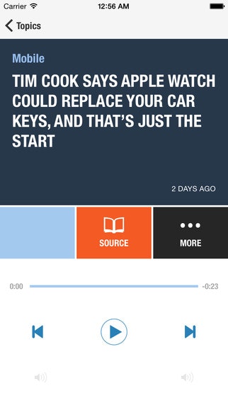 NewsPal - Listen to short news headlines