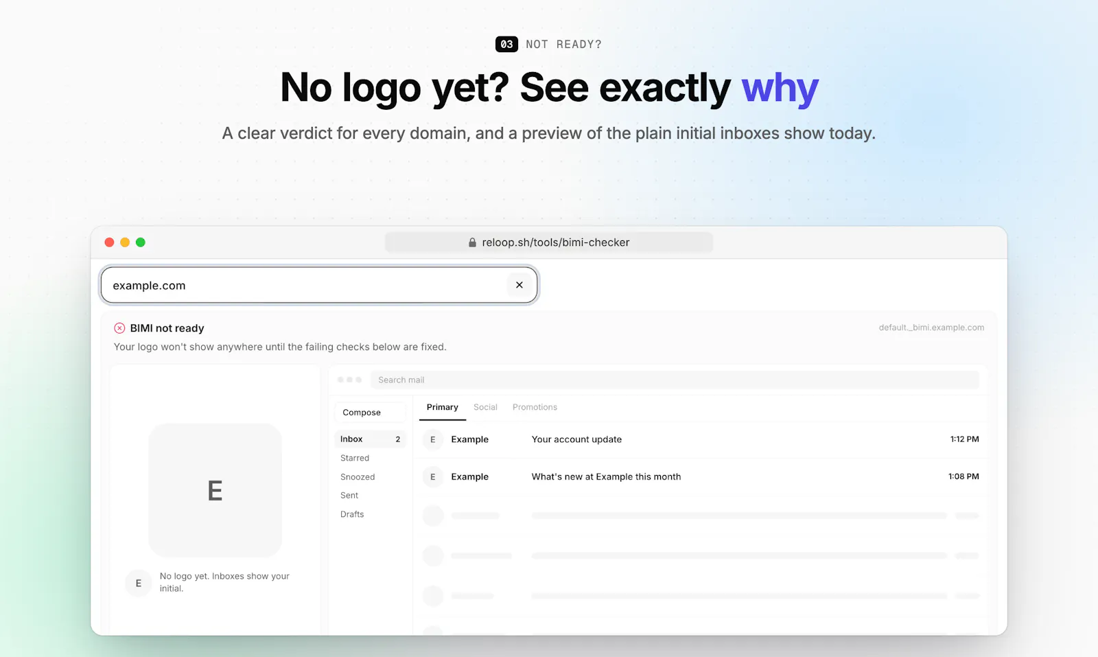 BIMI Checker by Reloop screenshot 3