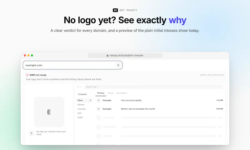 BIMI Checker by Reloop screenshot 3