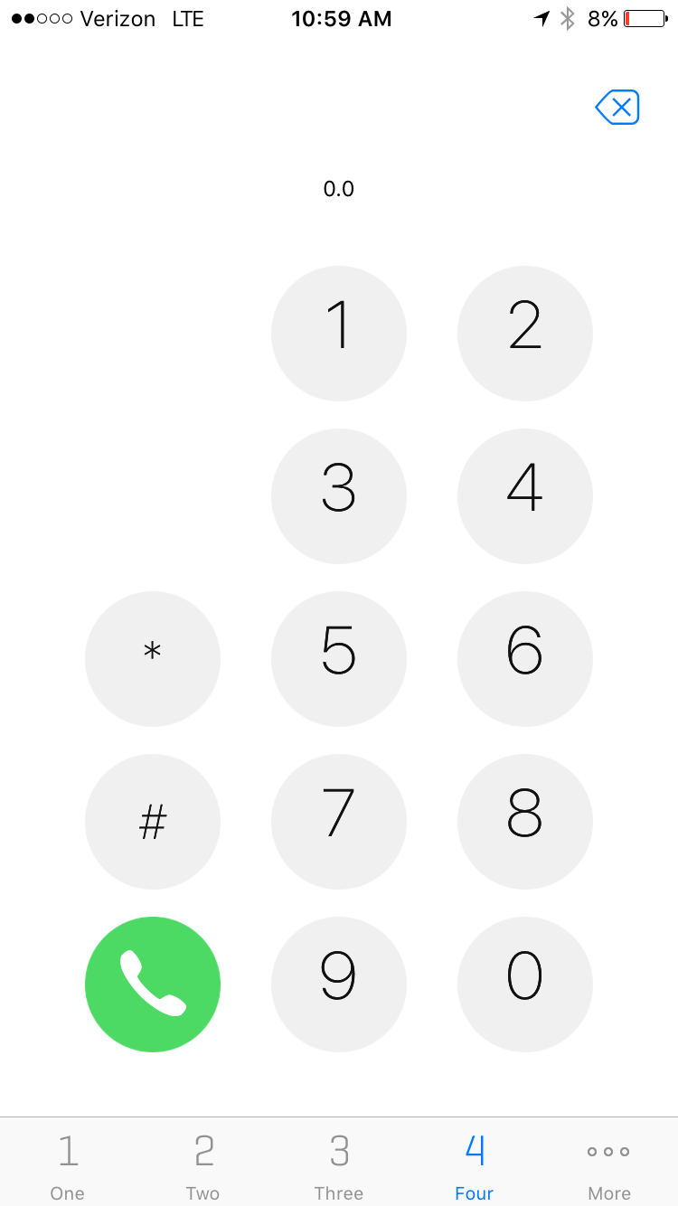 Re-Designing smartphone Dial-Pad layout gallery image