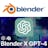 GPT-4 Add-on for Blender
