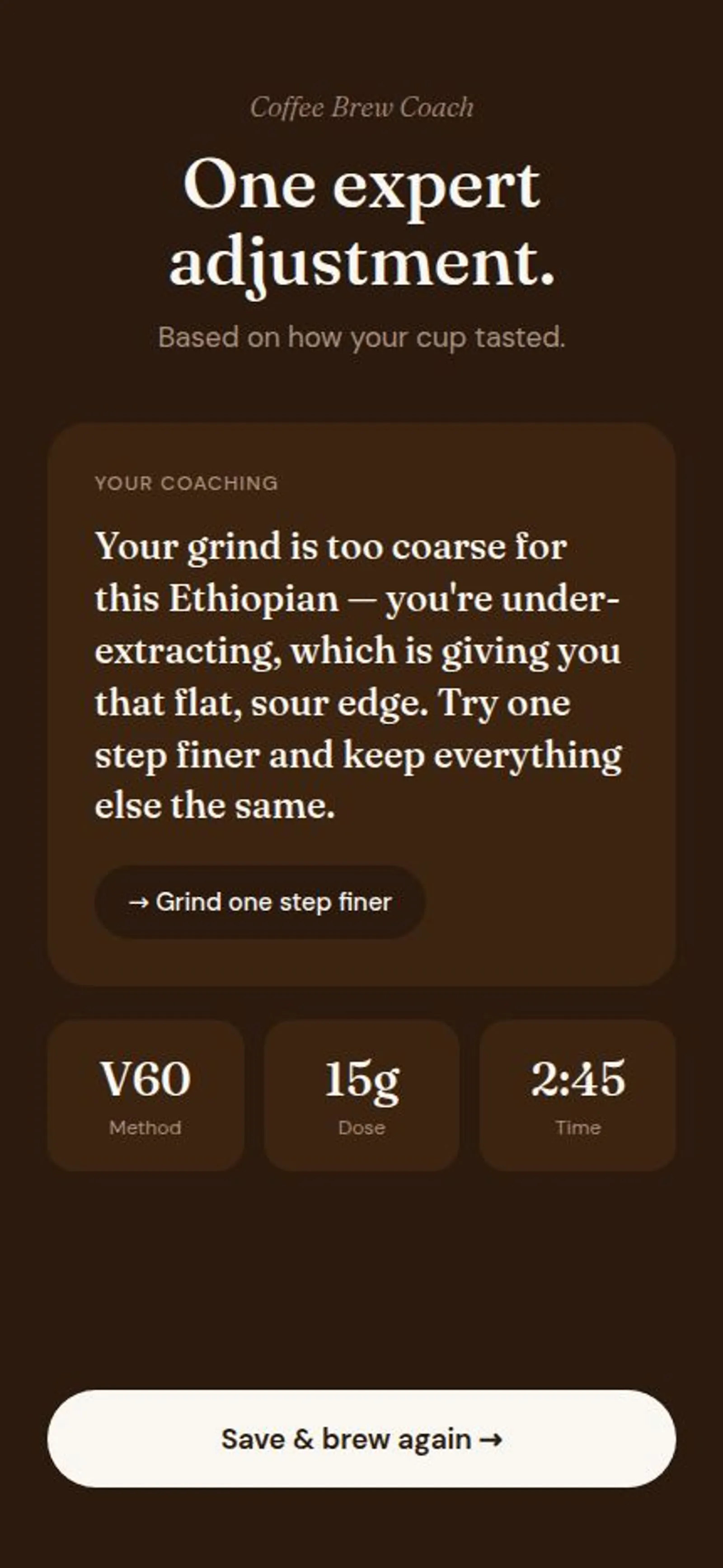 Coffee Brew Coach screenshot 4