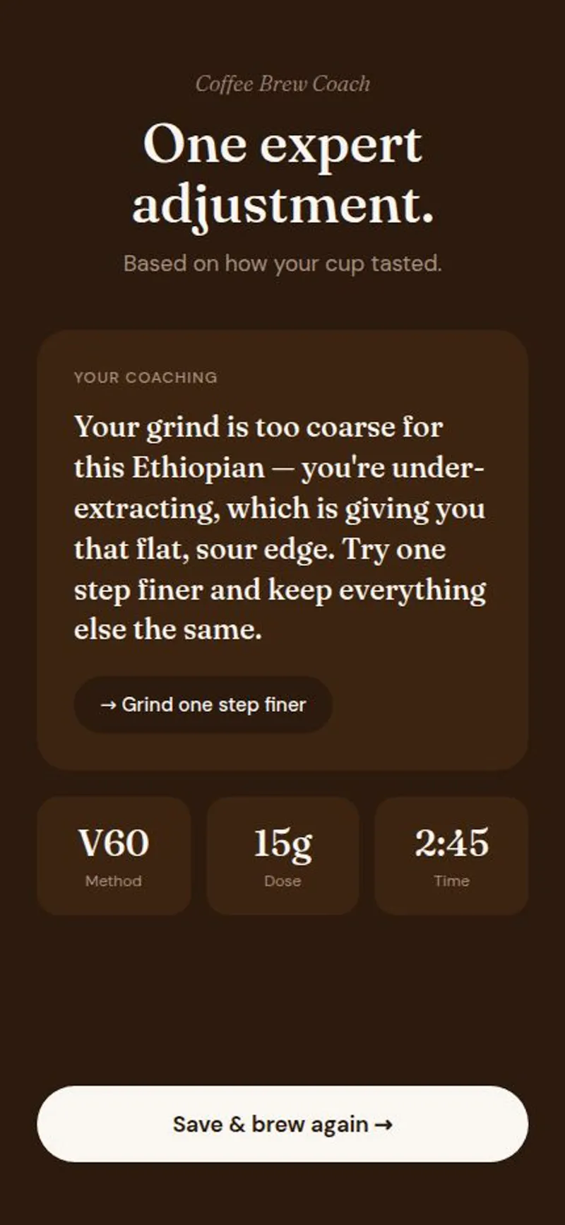 Coffee Brew Coach screenshot 4