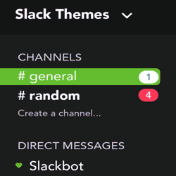 Branded Slack Themes
