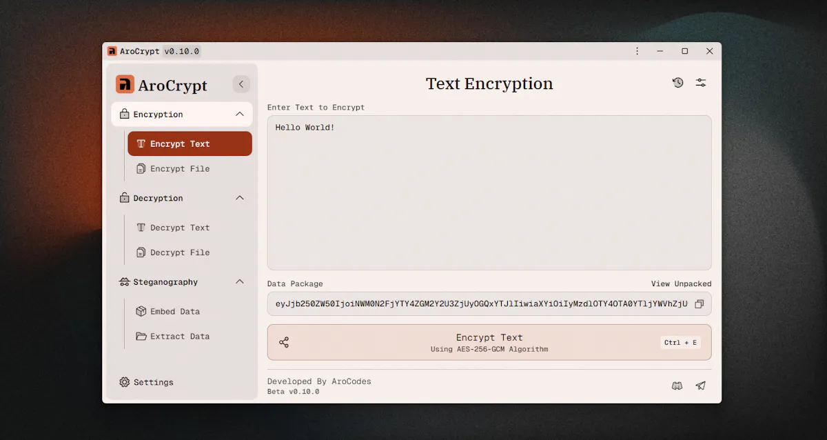 AroCrypt v0.10.0