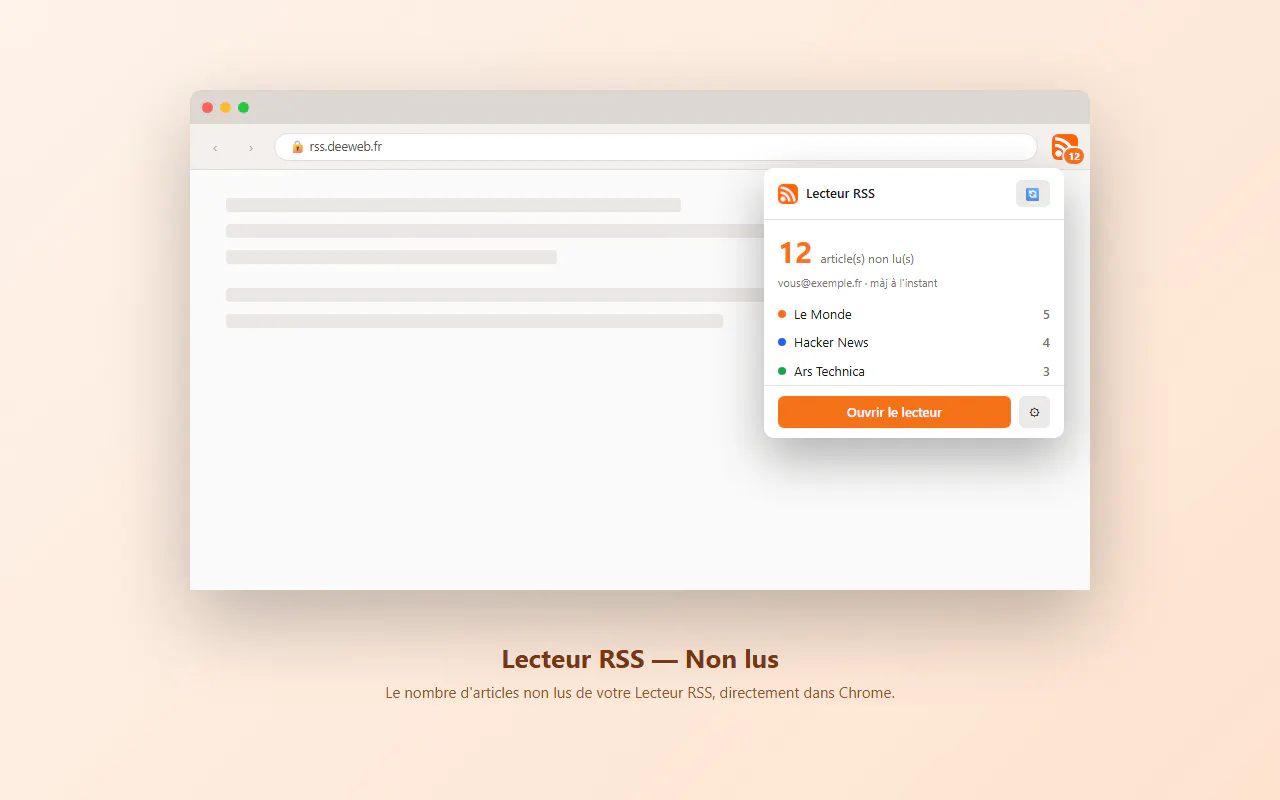 RSS Reader by deeweb gallery image