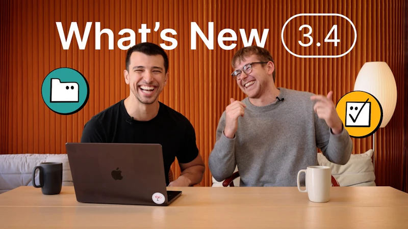 Notion 3.4 screenshot 1 (video preview)