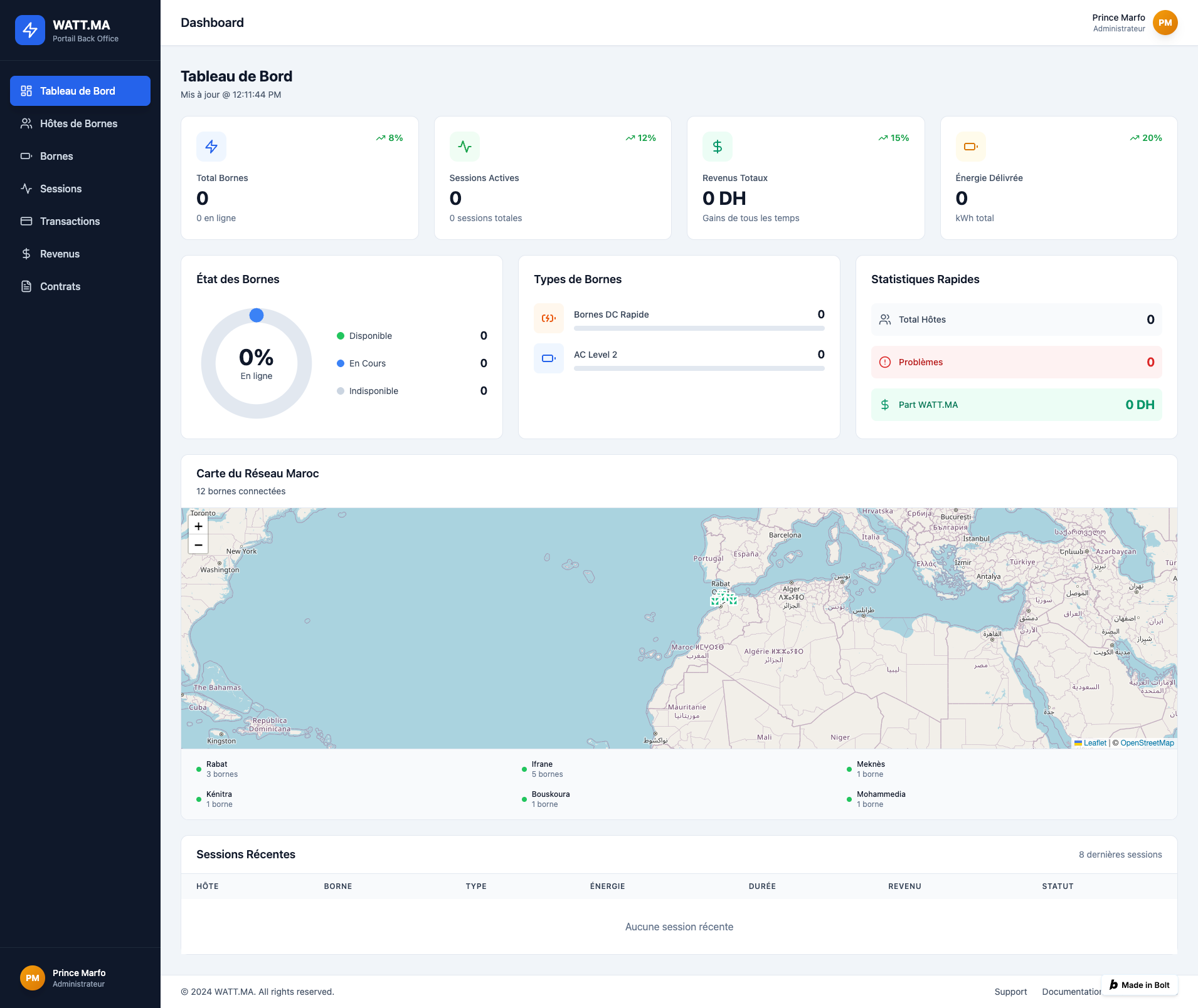 Watt.ma - Main product screenshot demonstrating key features and user interface